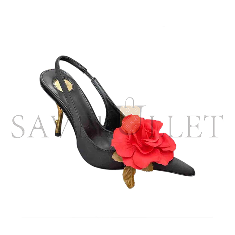 Y51 fotva flower high heel sandals 306543